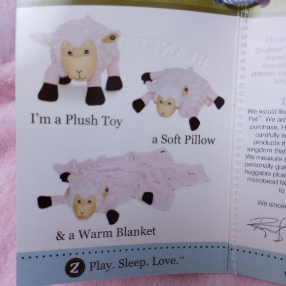 NWT Zoobies 2011 Special Edition Lola the Lamb Plush - Picture 12 of 12